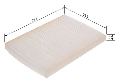 Image du produit pour Filtre, air de l'habitacle