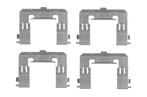 Image du produit pour Kit d'accessoires, plaquette de frein à disque