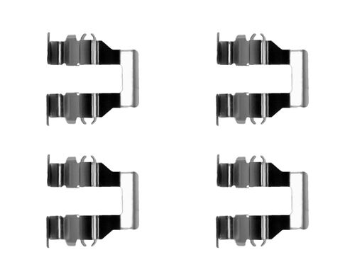 Image du produit pour Kit d'accessoires, plaquette de frein à disque