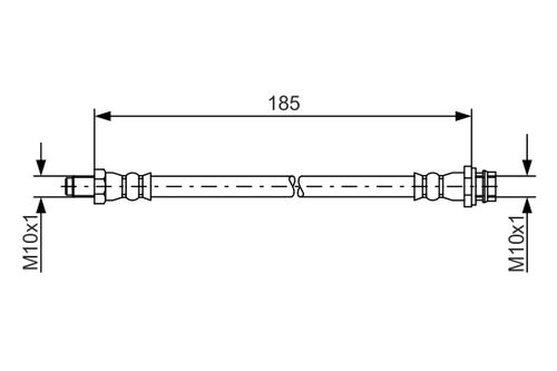 Image du produit pour Flexible de frein