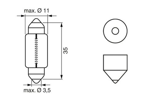 Image du produit pour Ampoule, éclairage intérieur