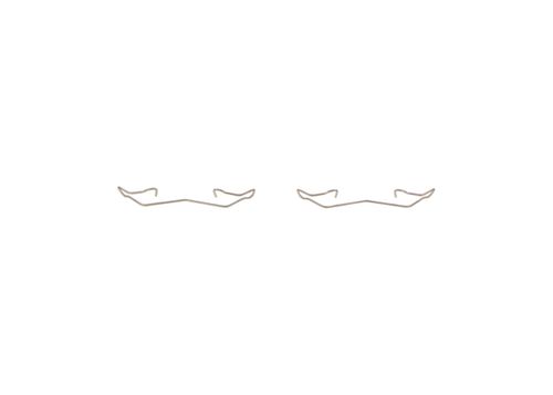 Image du produit pour Kit d'accessoires, plaquette de frein à disque