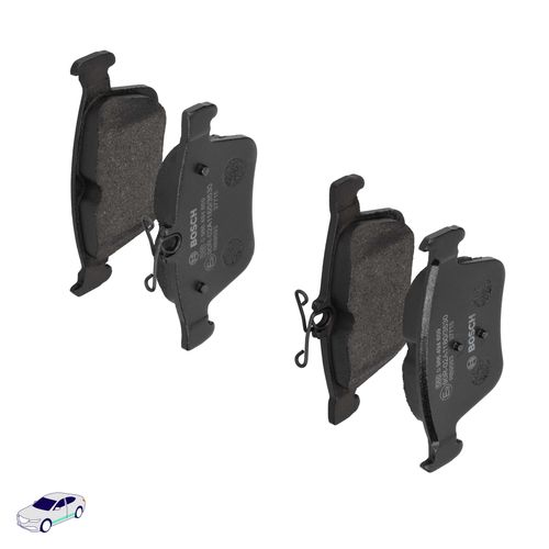 Image du produit pour Jeu de 4 plaquettes de frein