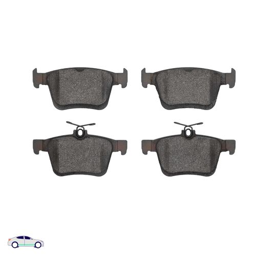 Image du produit pour Jeu de 4 plaquettes de frein