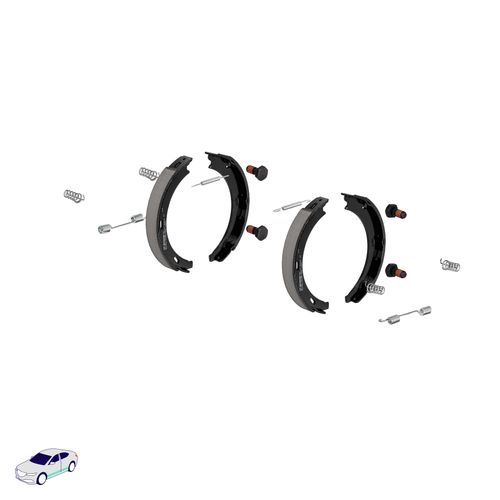 Image du produit pour Jeu de mâchoires de frein, frein de stationnement