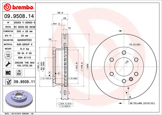 Disque de frein | BREMBO