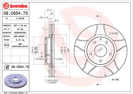 Disque de frein | BREMBO