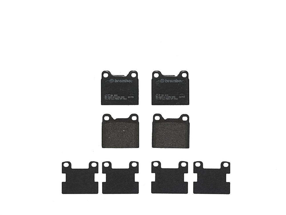 Jeu de 4 plaquettes de frein | BREMBO