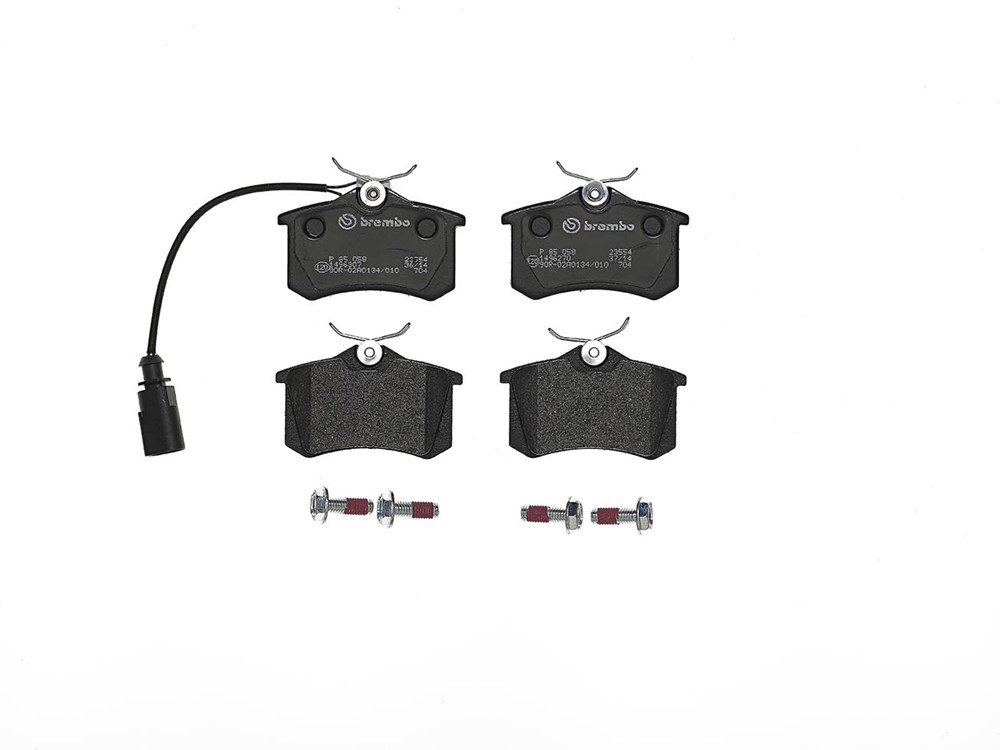 Jeu de 4 plaquettes de frein | BREMBO