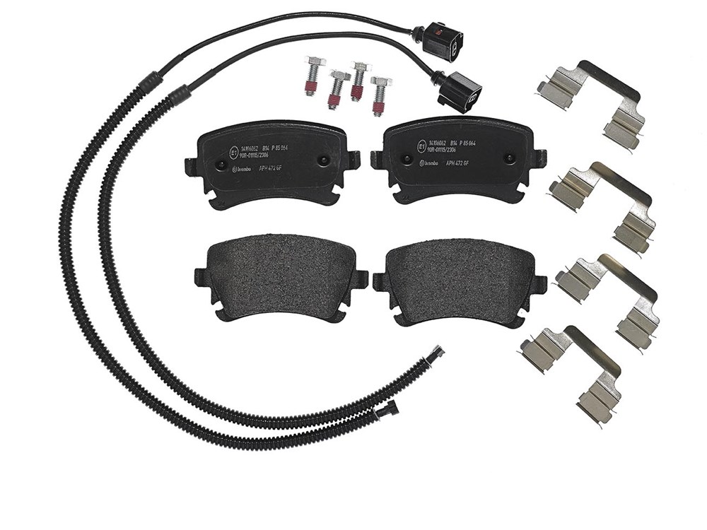 Jeu de 4 plaquettes de frein | BREMBO