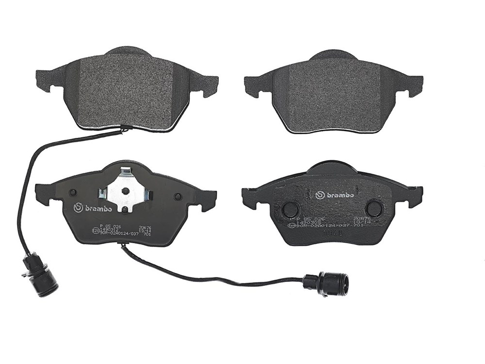 Jeu de 4 plaquettes de frein | BREMBO