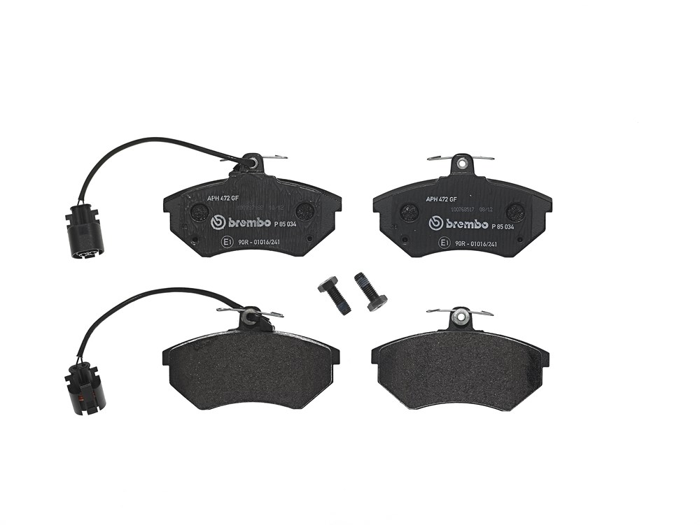 Jeu de 4 plaquettes de frein | BREMBO