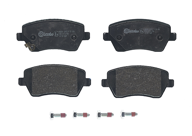 Jeu de 4 plaquettes de frein | BREMBO