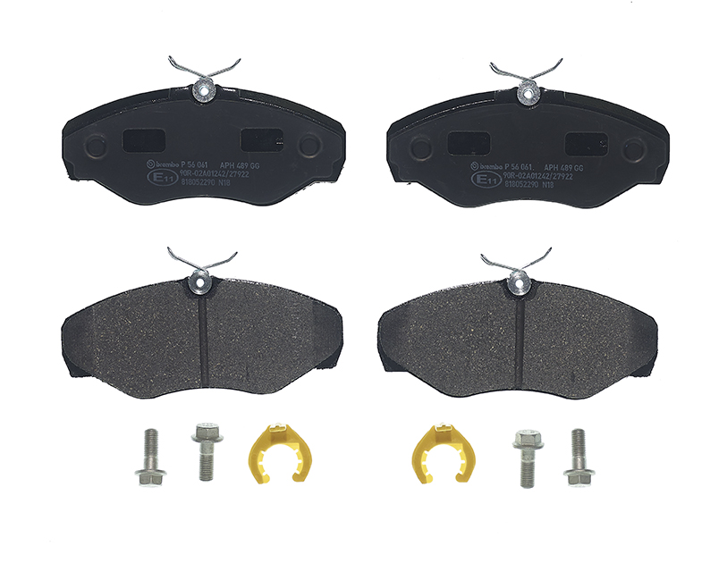 Jeu de 4 plaquettes de frein | BREMBO