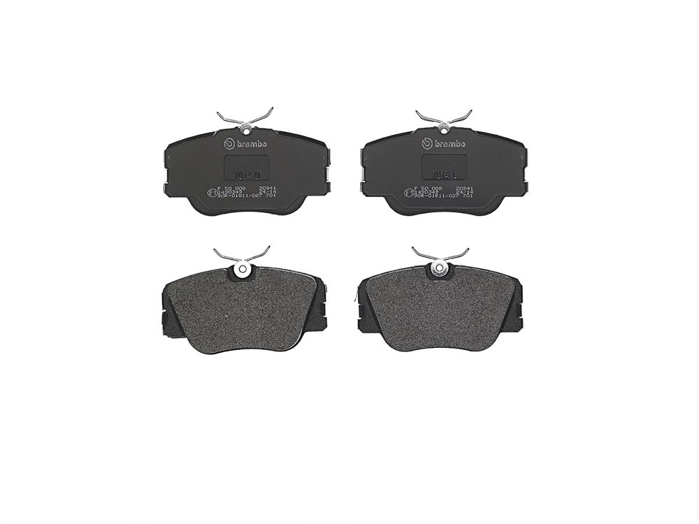 Jeu de 4 plaquettes de frein | BREMBO