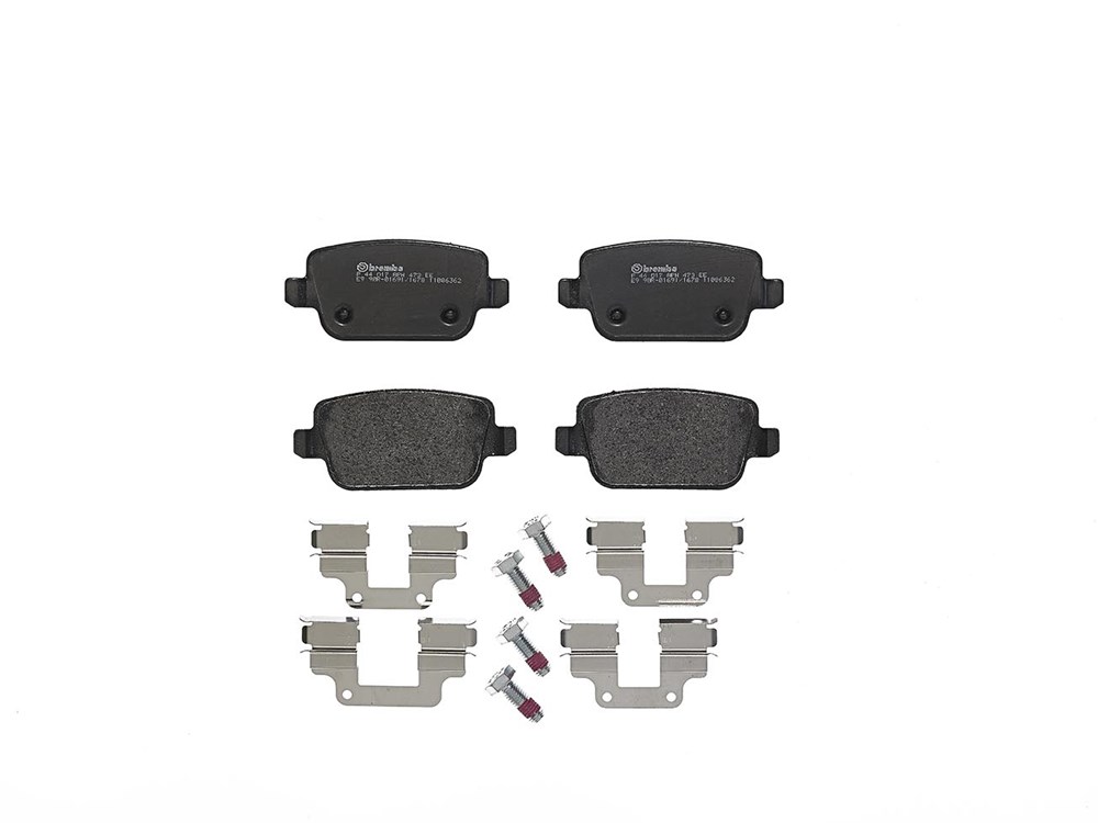 Jeu de 4 plaquettes de frein | BREMBO