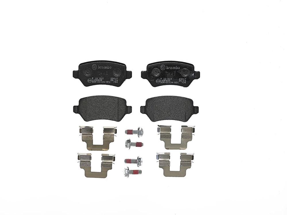 Jeu de 4 plaquettes de frein | BREMBO