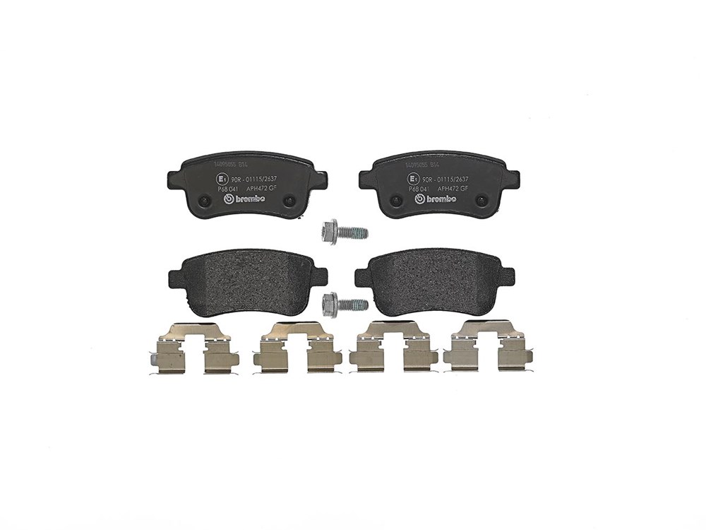 Jeu de 4 plaquettes de frein | BREMBO