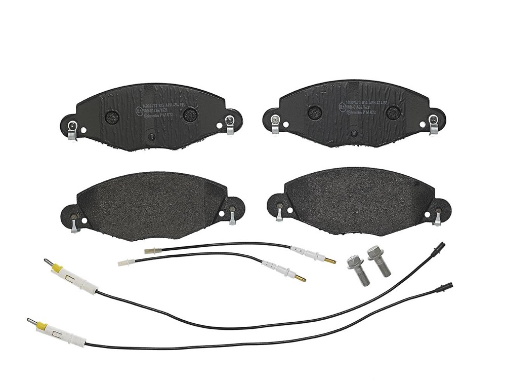 Jeu de 4 plaquettes de frein | BREMBO