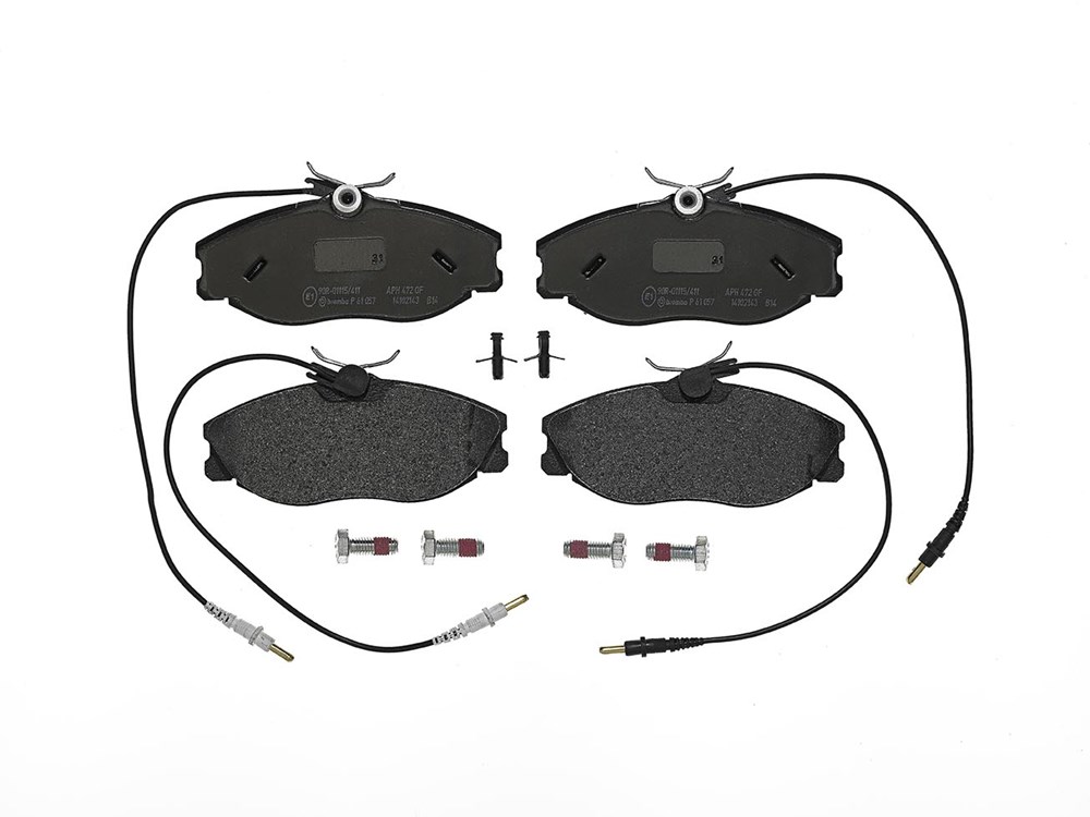 Jeu de 4 plaquettes de frein | BREMBO