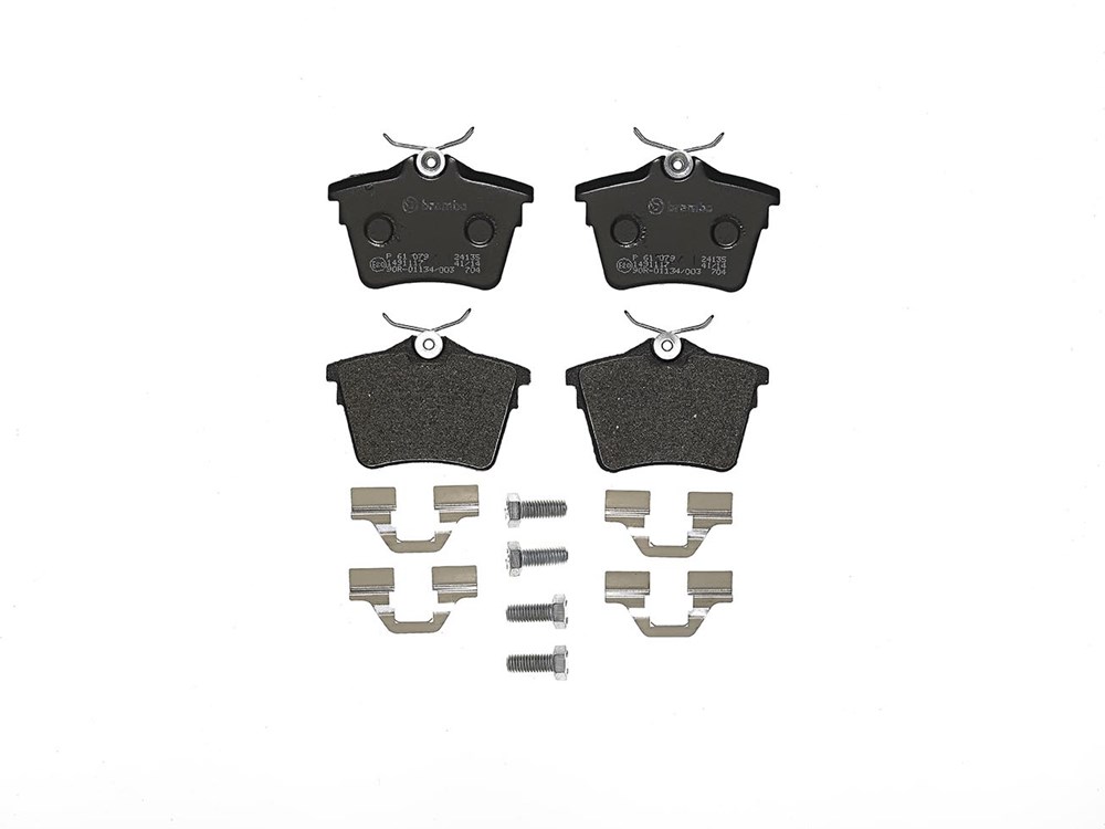 Jeu de 4 plaquettes de frein | BREMBO