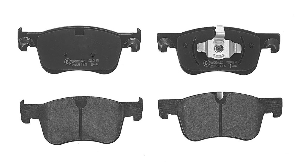 Jeu de 4 plaquettes de frein | BREMBO