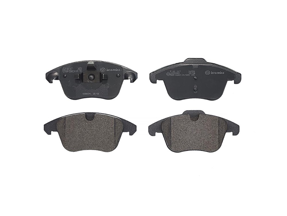 Jeu de 4 plaquettes de frein | BREMBO