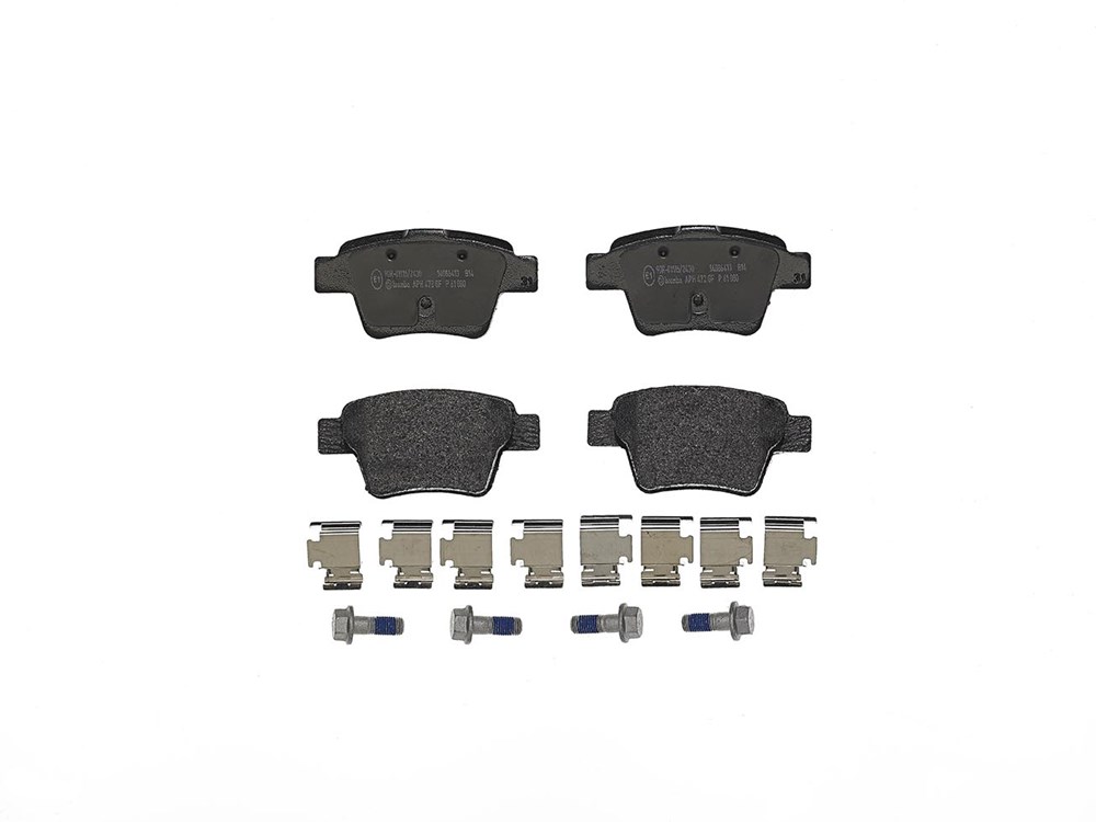 Jeu de 4 plaquettes de frein | BREMBO