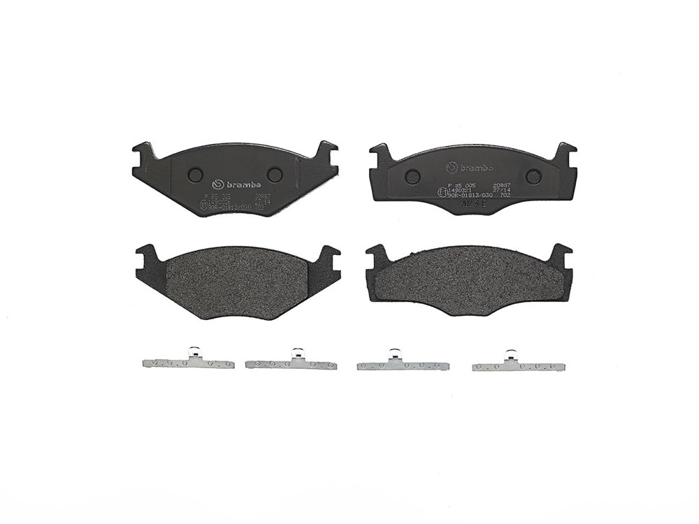 Jeu de 4 plaquettes de frein | BREMBO