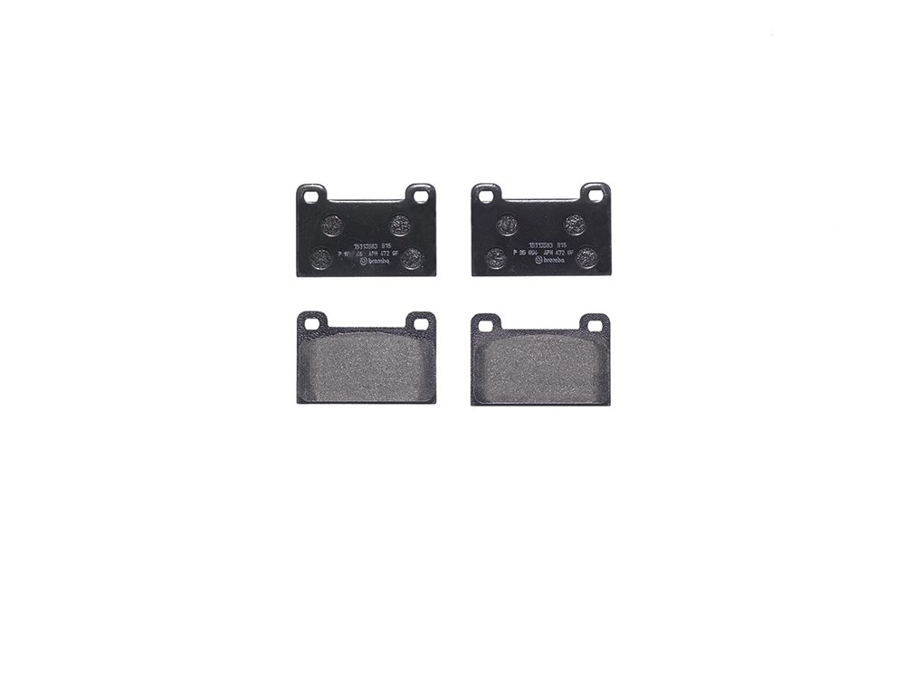 Jeu de 4 plaquettes de frein | BREMBO