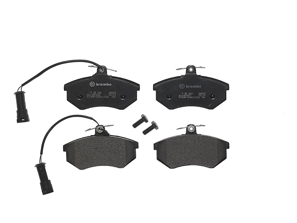 Jeu de 4 plaquettes de frein | BREMBO