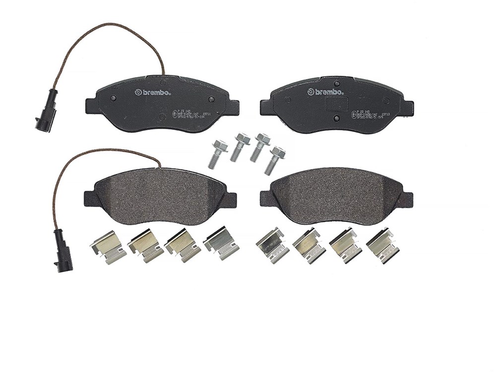 Jeu de 4 plaquettes de frein | BREMBO