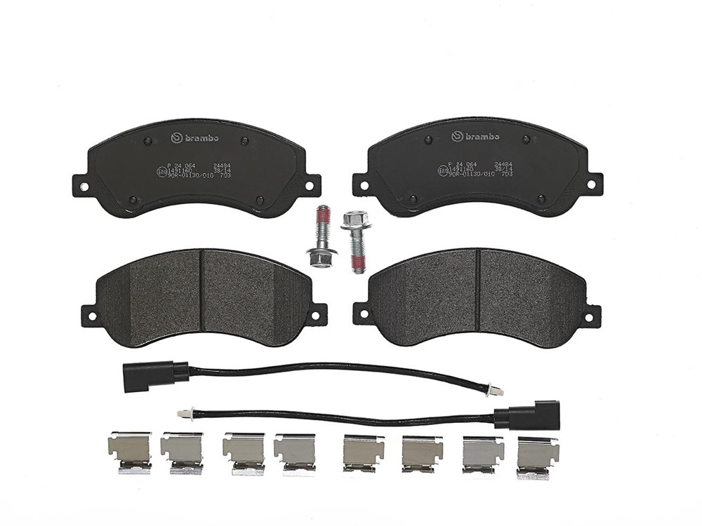 Jeu de 4 plaquettes de frein | BREMBO