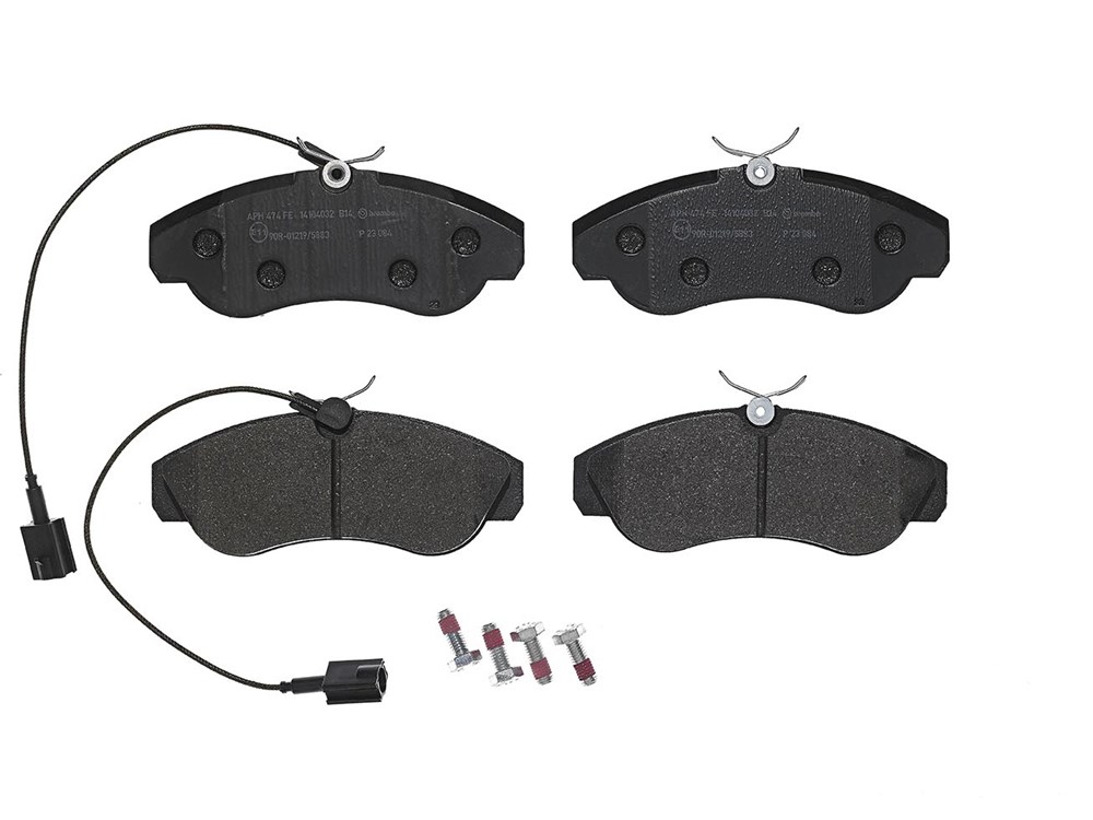 Jeu de 4 plaquettes de frein | BREMBO