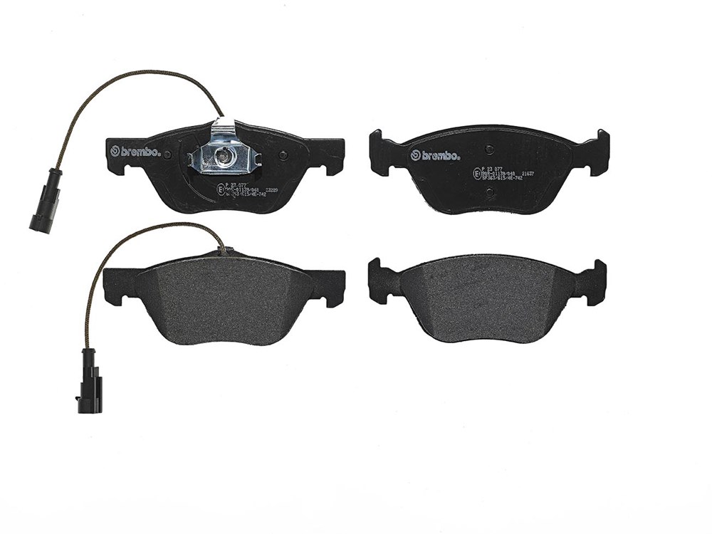 Jeu de 4 plaquettes de frein | BREMBO