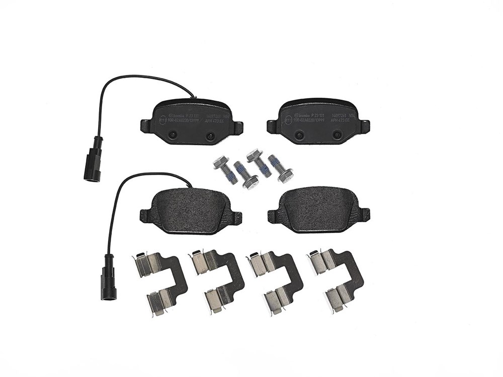 Jeu de 4 plaquettes de frein | BREMBO