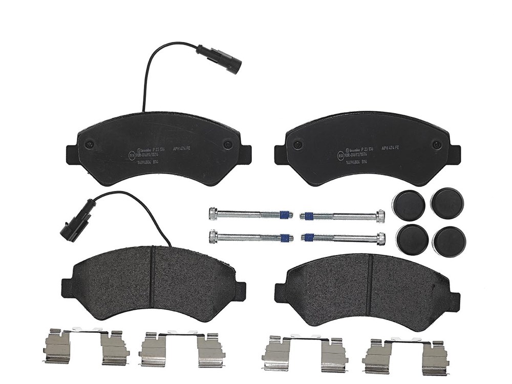 Jeu de 4 plaquettes de frein | BREMBO