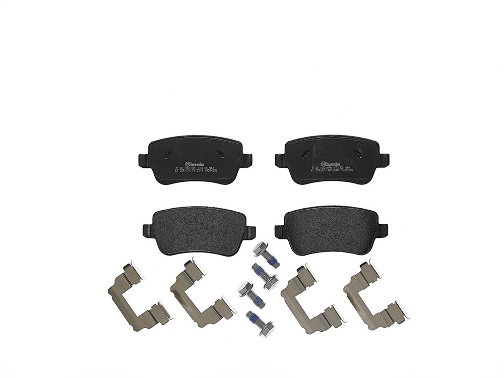 Jeu de 4 plaquettes de frein | BREMBO