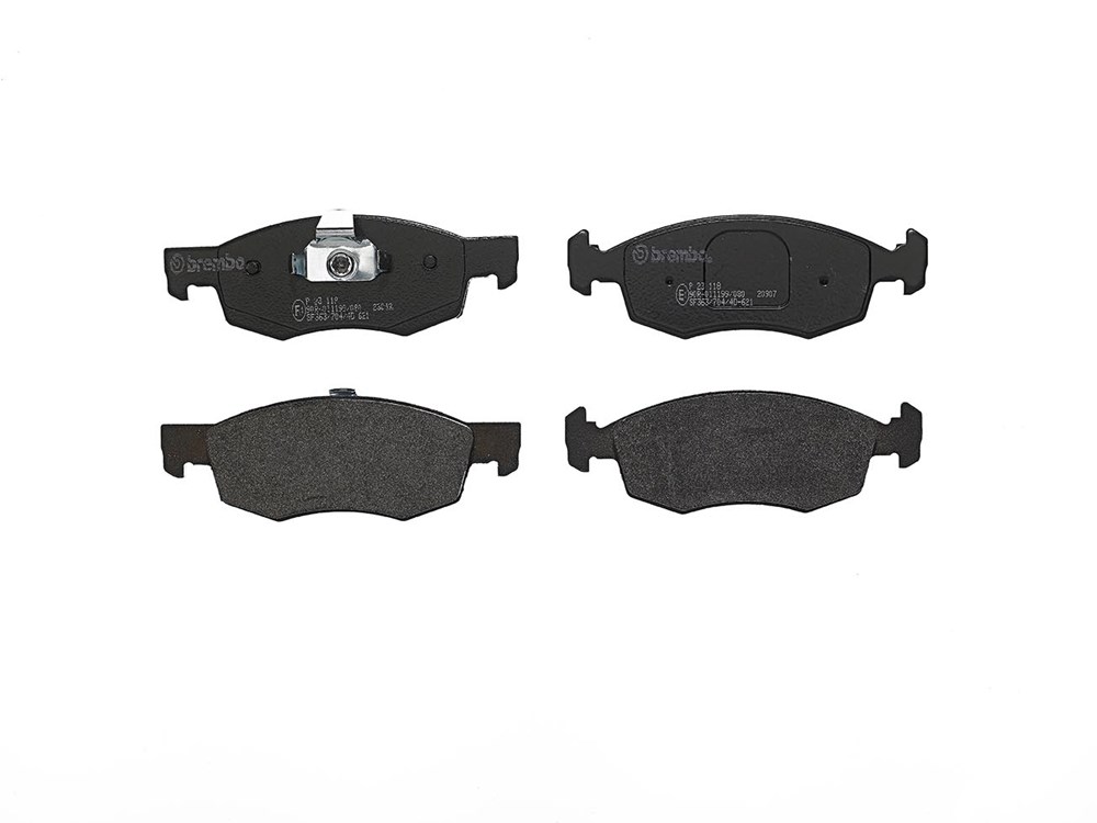 Jeu de 4 plaquettes de frein | BREMBO