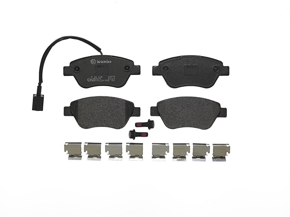 Jeu de 4 plaquettes de frein | BREMBO