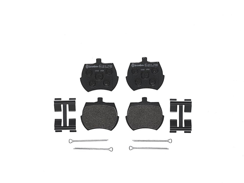 Jeu de 4 plaquettes de frein | BREMBO