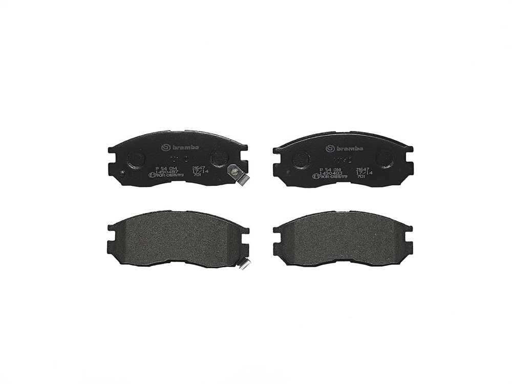 Jeu de 4 plaquettes de frein | BREMBO