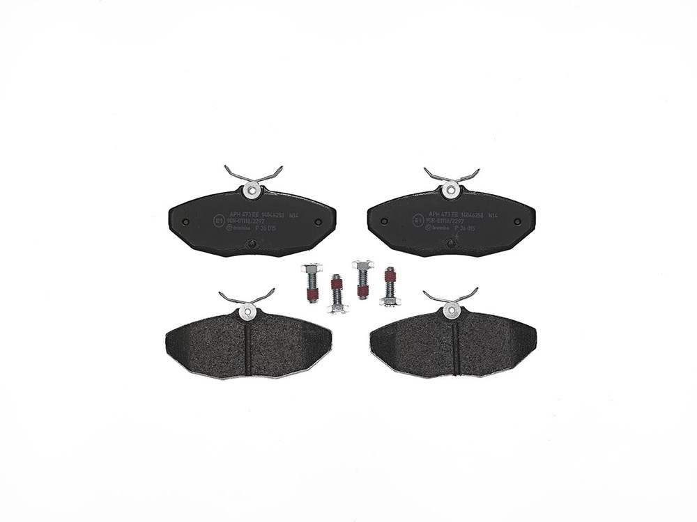 Jeu de 4 plaquettes de frein | BREMBO