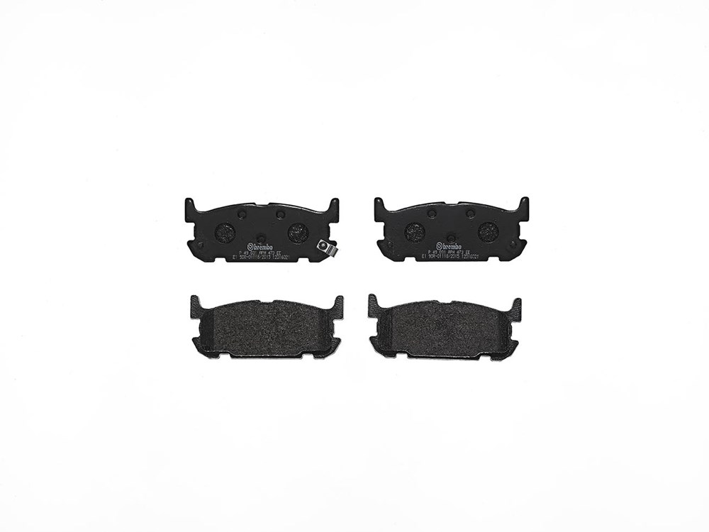 Jeu de 4 plaquettes de frein | BREMBO