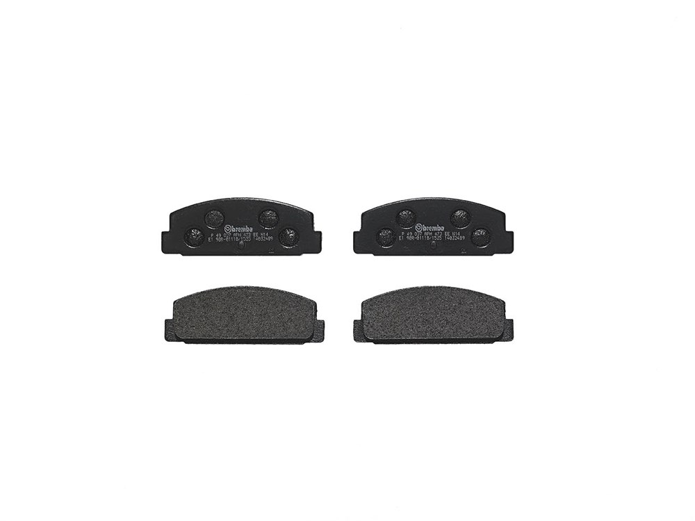 Jeu de 4 plaquettes de frein | BREMBO