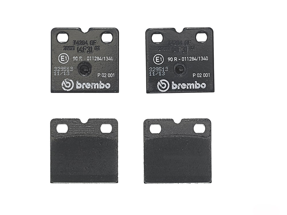 Jeu de 4 plaquettes de frein | BREMBO