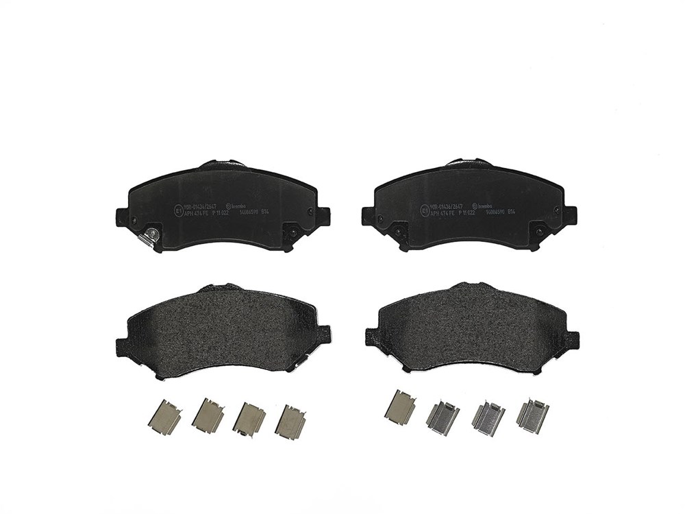 Jeu de 4 plaquettes de frein | BREMBO