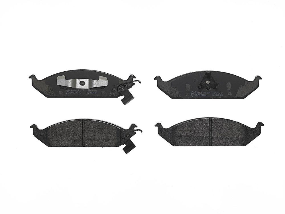 Jeu de 4 plaquettes de frein | BREMBO