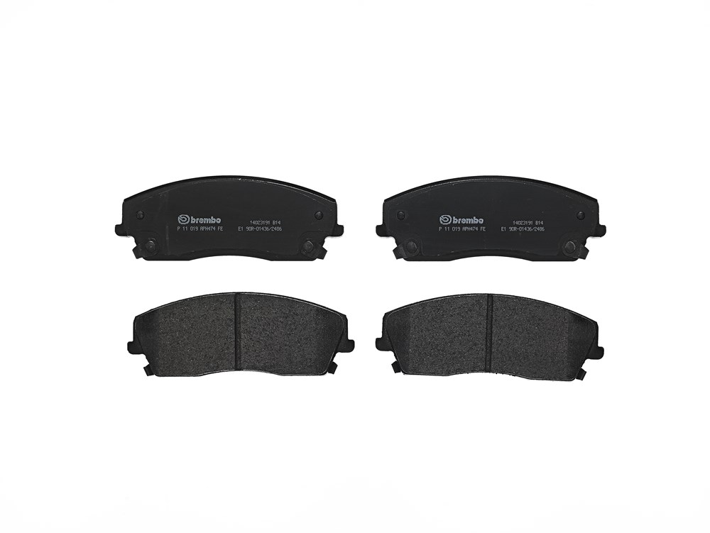 Jeu de 4 plaquettes de frein | BREMBO