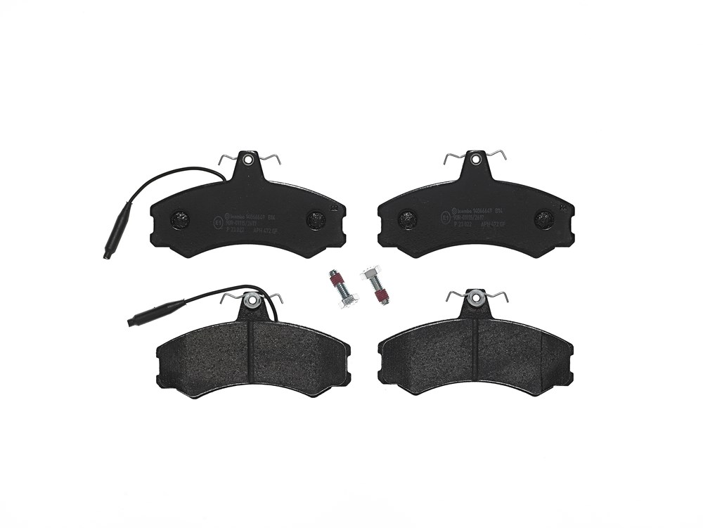 Jeu de 4 plaquettes de frein | BREMBO